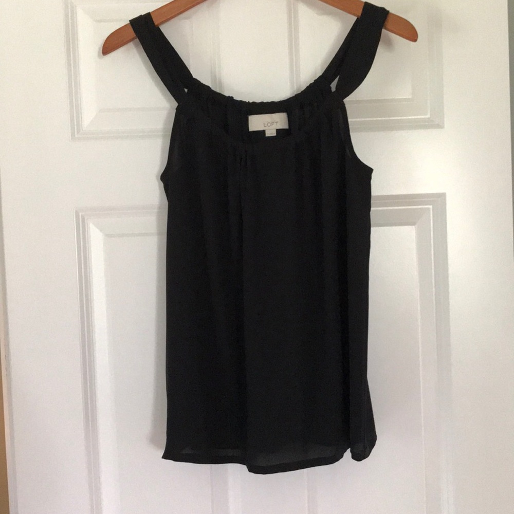 LOFT sleeveless blouse